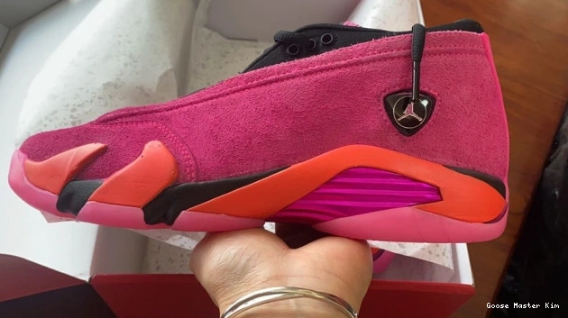 14 Jordan Pink Low Shocking (W) DH4121-600 Retro 0811